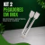 2 Pinça Pegador Universal Em Aço Inox Salgados Doces Lanches - comprar online