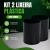 Kit 2 Lixeira Cesto Lixo Plastico Redondo 12 L Sem Tampa Jsn na internet