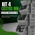 Kit 4 Cesto Caixa Bin Empilhavel Expositor Organizador Cinza - Shopping86