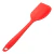 Espátula Silicone Sq Só Qualidade Vermelho Cabo Ergonômico 27cm Cozinha