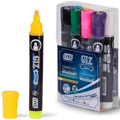 Caixa Giz Liquido 8 Cores 8g