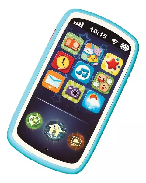 SMARTPHONE DIVERTIDO INFANTIL COM LUZ E SONS YES TOYS WINFUN