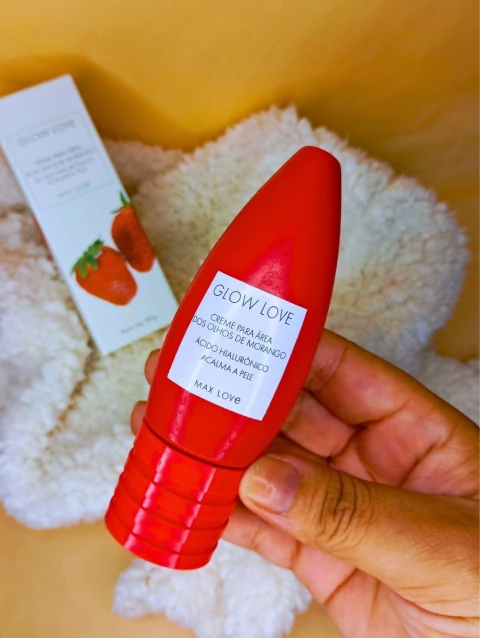 ✨ Creme para a Área dos Olhos Glow Love – Max Love