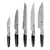 CEPO TRENTO SET DE CUCHILLOS CULINARY BAMBU 5 PIEZAS - comprar online