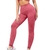 Calza Seamless Push Up Roja