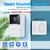 Câmera de campainha wi-fi sem fio brasil, campainha de vídeo à prova d'água, - zestore.com.br