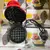 Multi funcional mini waffle maker com superfície antiaderente na internet