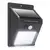 Parede solar impermeável luminosa com sensor de movimento
