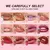 glitter labial de longa duração