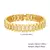 Pulseira 14k banhada a ouro zircônia - comprar online