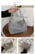 Bolsa de ombro strass glitter
