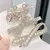 Conjunto de 5 grampos de cabelo de metal com perolas - loja online