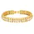 Pulseira 14k banhada a ouro zircônia - comprar online