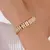 Imagem do Pulseira 14k banhada a ouro zircônia