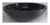 Imagen de Lavabo Ovalin Mármol Negro Redondo De Sobreponer 30cm*30cm