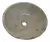 Lavabo Ovalin Mármol Travertino Redondo De Sobreponer 35cm - MARMOLES PREMIER