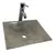 Lavabo Marmol Batea Moderno Gris Santo Tomas 40*30 - comprar en línea