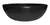 Imagen de Lavabo Ovalin Ceramico Moderno Negro Esfera jr 35*12 Cms