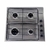 Anafe Florencia A Gas 4 Hornallas Rejilla Enlozada Ac. Inox. 6738i - Llanos Electro