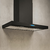 Campana Premium Negra Lcd 75 - comprar online