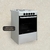 Cocina Llanos Comercial Blanca 4H Blanca 35954