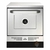 Horno Morelli Trento 550 Puerta Ciega