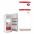 Heladera Bambi 2f1200 Aniversario Blanca Y Roja en internet