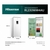 HELADERA HISENSE SINGLE DOOR BLANCA 179L en internet