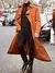 Casaco Fino moda Trench Streetwear overlong - Bravus