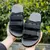 Chinelos masculinos moda gancho & loop - loja online