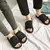 Chinelos masculinos moda gancho & loop - Bravus