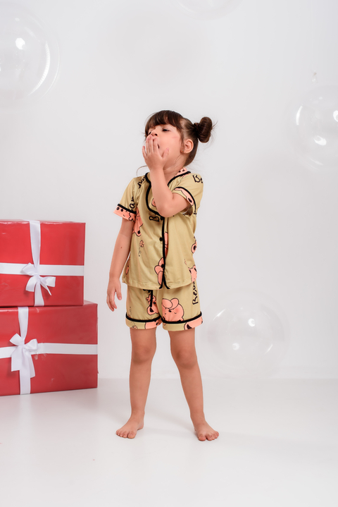 PIJAMA INFANTIL - URSO VERDE