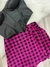 Short saia xadrez - comprar online