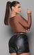 Shorts Couro Natalie - loja online