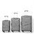 SET DE VALIJAS x3 MELANT (20' 24' 28') SEMIRIGIDAS B03 - tienda online