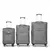 SET DE VALIJAS x3 MELANT (20' 24' 28') SEMIRIGIDAS B05 - tienda online