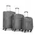SET DE VALIJAS x3 MELANT (20' 24' 28') SEMIRIGIDAS B05 - NOVOMART