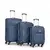 SET DE VALIJAS x3 MELANT (20' 24' 28') SEMIRIGIDAS B05 - comprar online