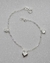 Pulseira Coração Maciça P e M