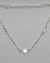 Colar Choker Swarovski e Liso - comprar online