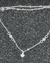 Imagem do Colar Choker Coração Maciço com Swarovski