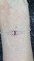 Pulseira Borboleta Roxa - Misty - Jóias em Prata