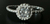 Anel com Flor com Cristal Swarovski Redondo na internet