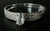 Anel Com Cristal Swarovski Oval Cravejado na internet