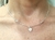 Colar Choker Coração com Swarovski na internet