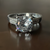 Anel Com Cristal Redondo Cravejado Swarovski - loja online
