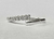 Anel Meio Liso meio Cravejado em Swarovski