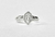 Anel Com Cristal Oval Vazado Swarovski
