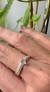 Anel Com Cristal Swarovski Oval Cravejado - Misty - Jóias em Prata