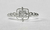 Anel Com Cristal Quadrado Swarovski Vazado